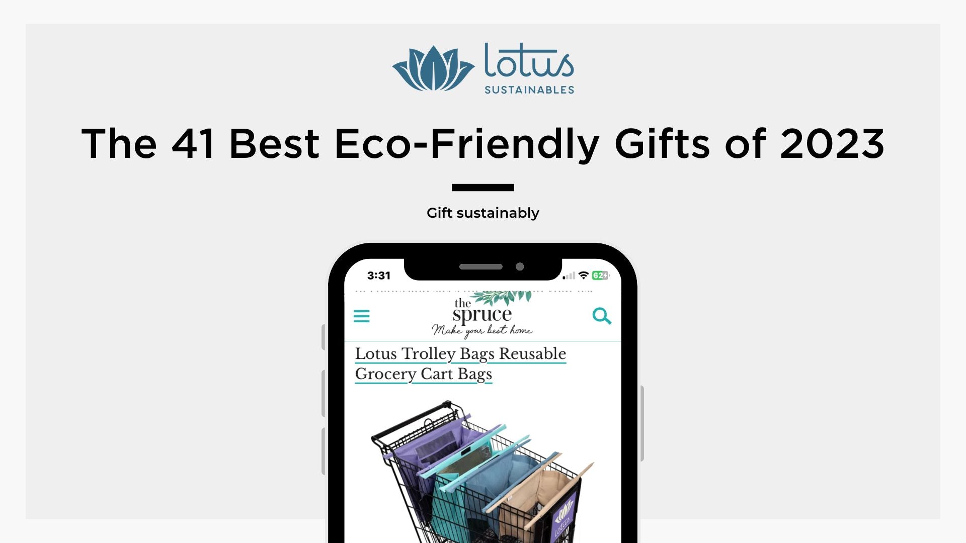 Lotus Sustainables Independently Rated Best Eco-Friendly Gift of 2023