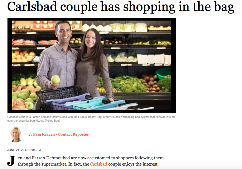 PACIFIC - Carlsbad couple has shopping in the bag