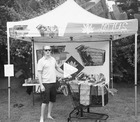 air guitar, lotus trolley bag, media