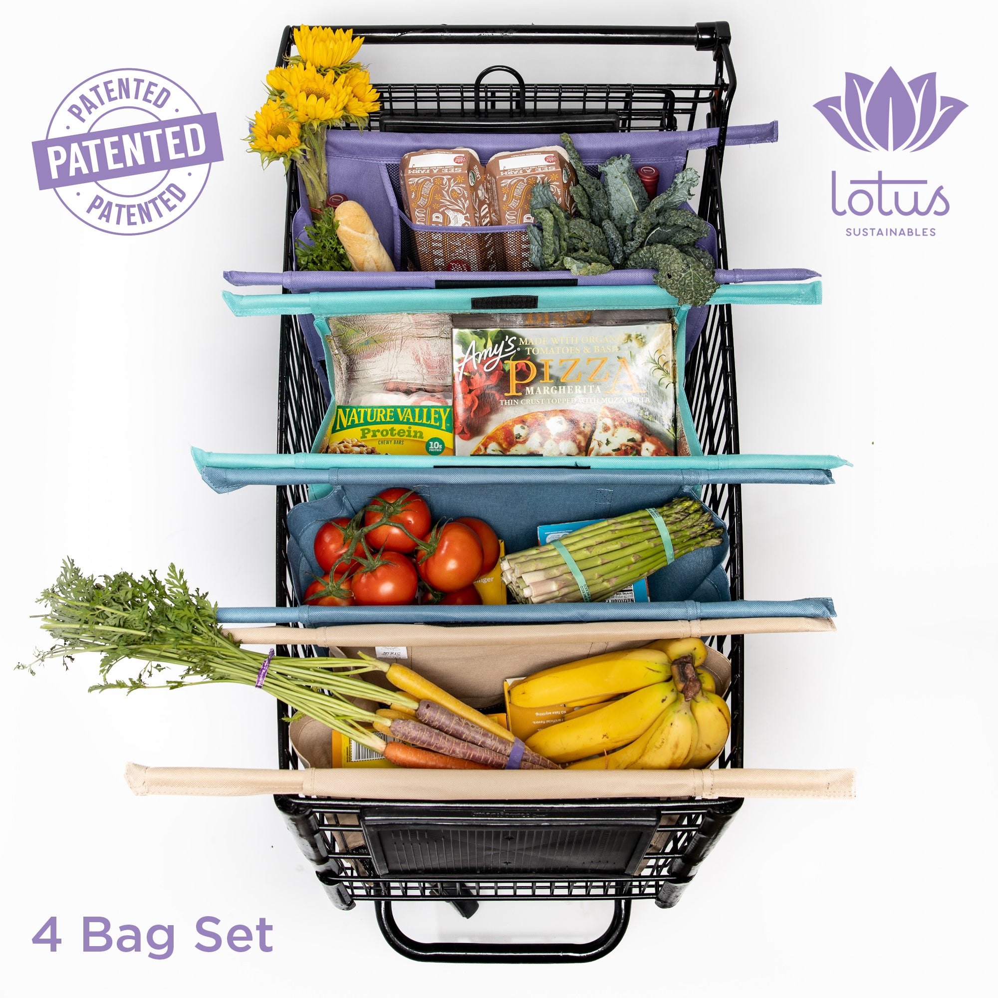 The Complete and Organized Reusable Trolley Bags 🛍 - LOTUS